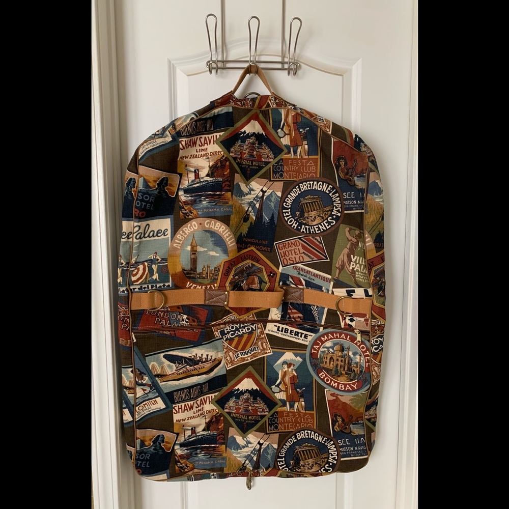 VTG Accessories Unlimited Travel Print Garment Bag